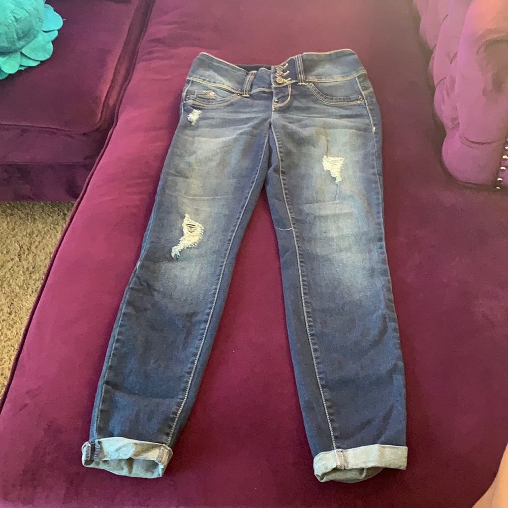 Blue Denim Jeans Junior Size 3